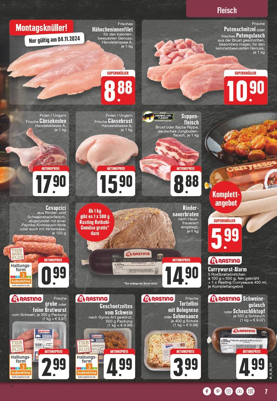 Edeka Prospekt ab Montag - Nordrhein - Westfalen Seite 7