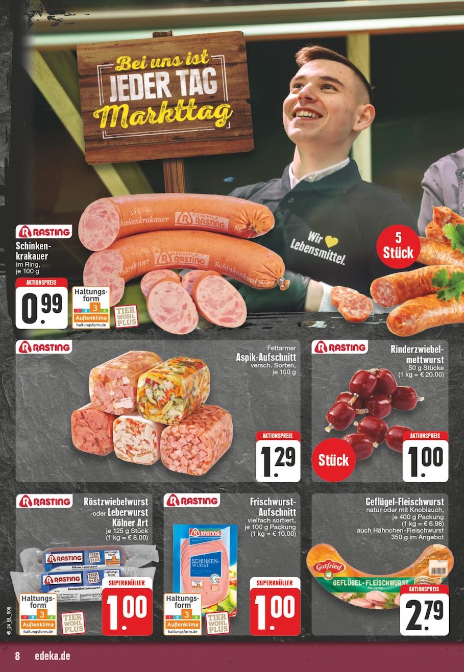 Edeka Prospekt ab Montag - Nordrhein - Westfalen Seite 8