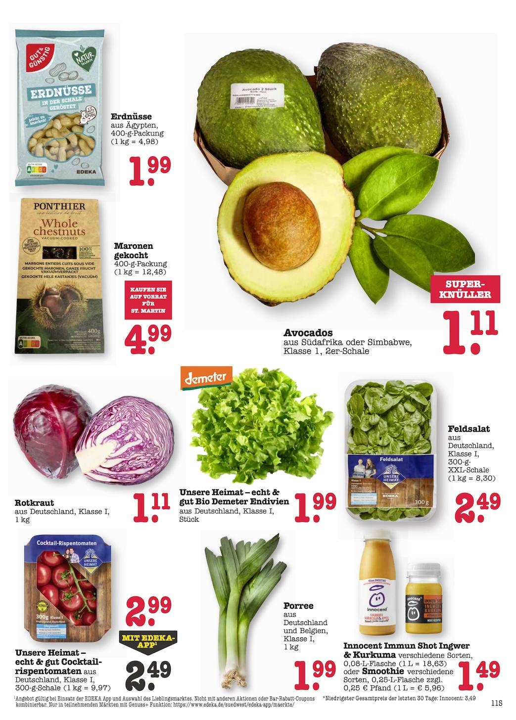 Edeka Prospekt ab Montag - Hessen Seite 11