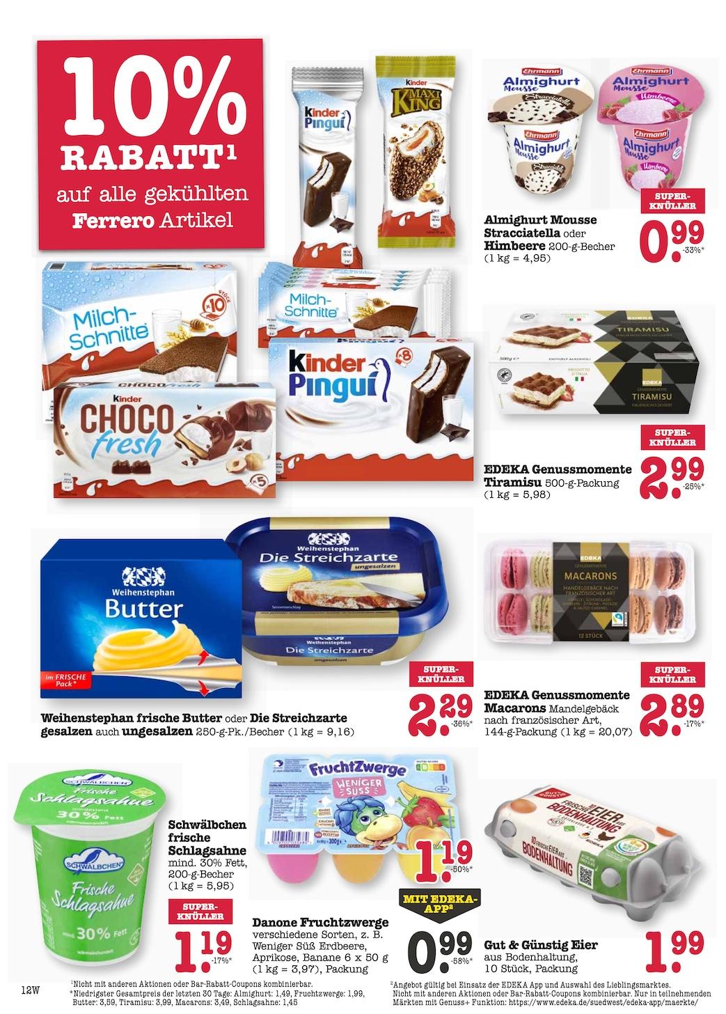 Edeka Prospekt ab Montag - Hessen Seite 12