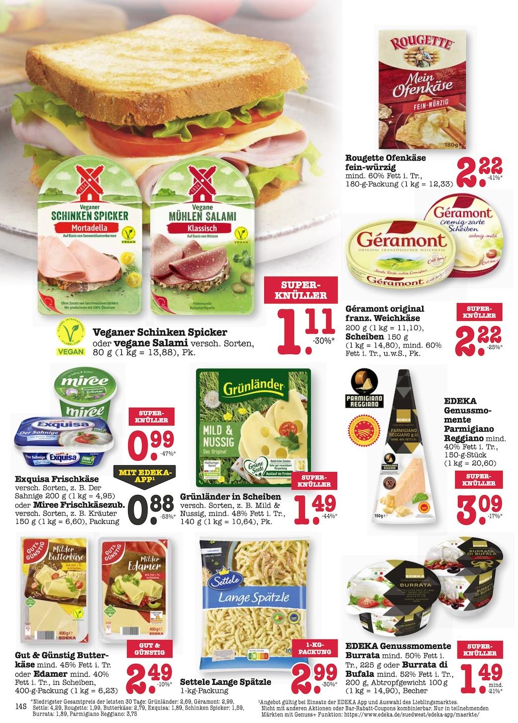 Edeka Prospekt ab Montag - Hessen Seite 14
