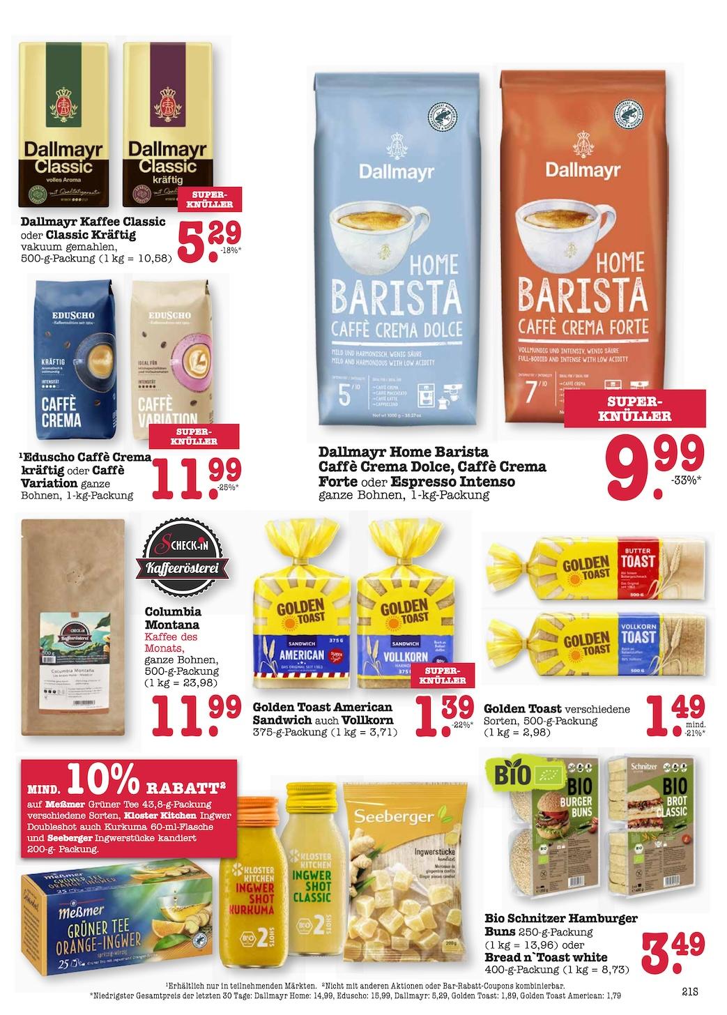 Edeka Prospekt ab Montag - Hessen Seite 21