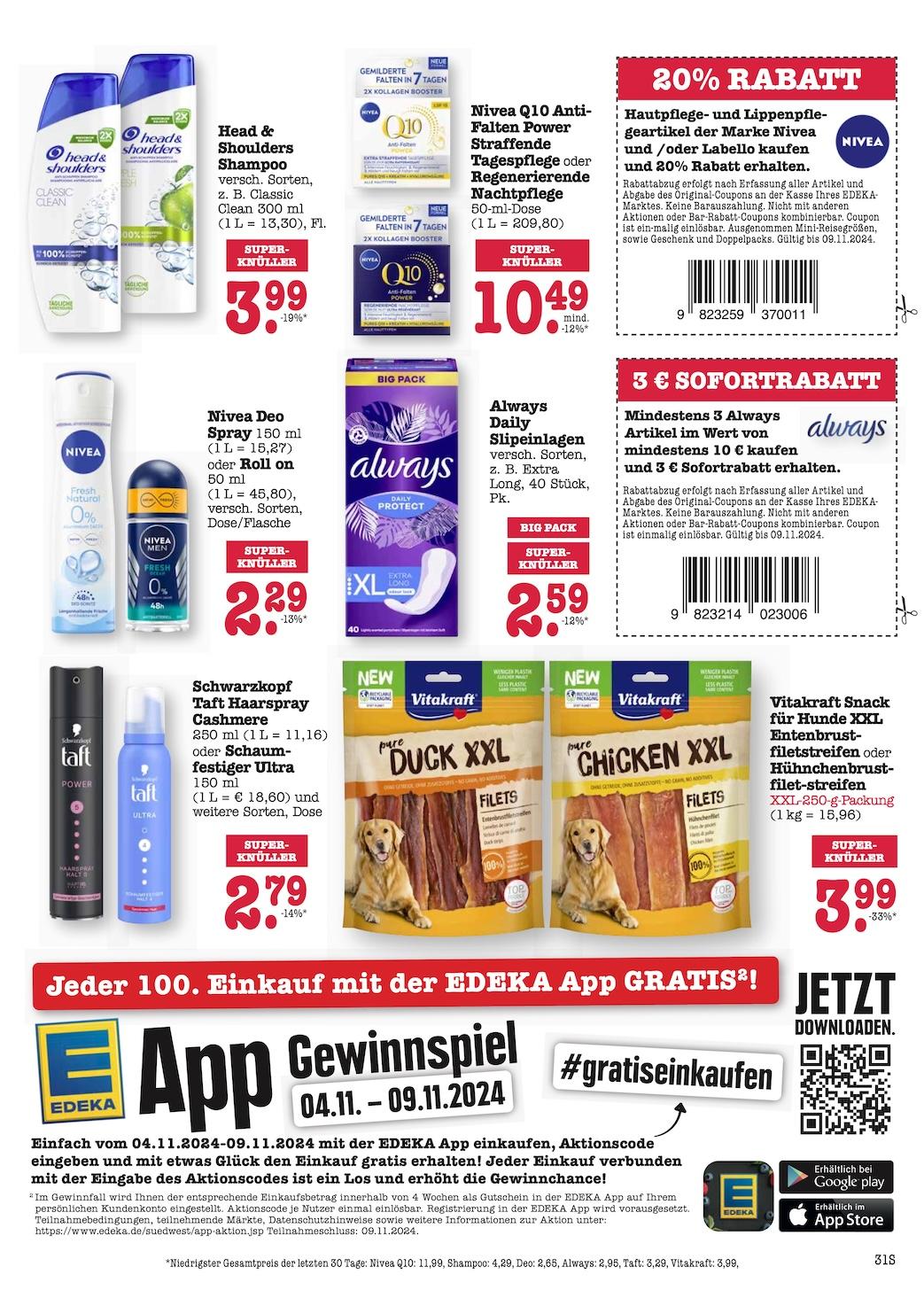 Edeka Prospekt ab Montag - Hessen Seite 31