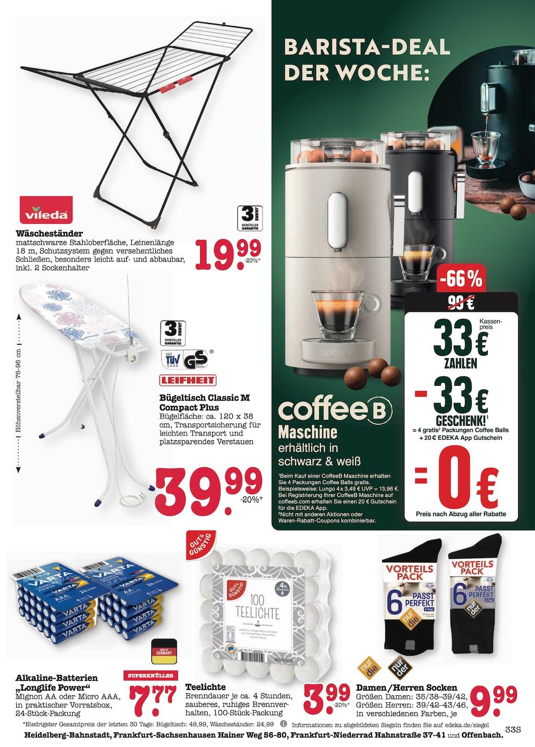 Edeka Prospekt ab Montag - Hessen Seite 33