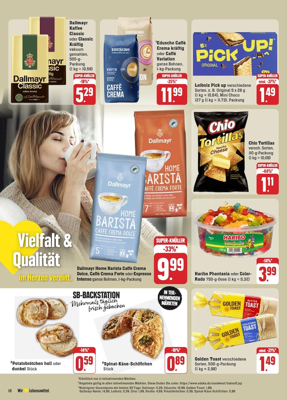 Edeka Prospekt ab Montag - Rheinland - Pfalz Seite 22