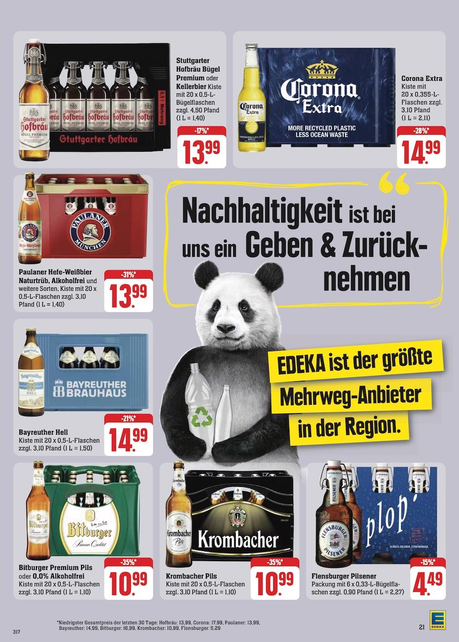 Edeka Prospekt ab Montag - Baden - Württemberg Seite 29