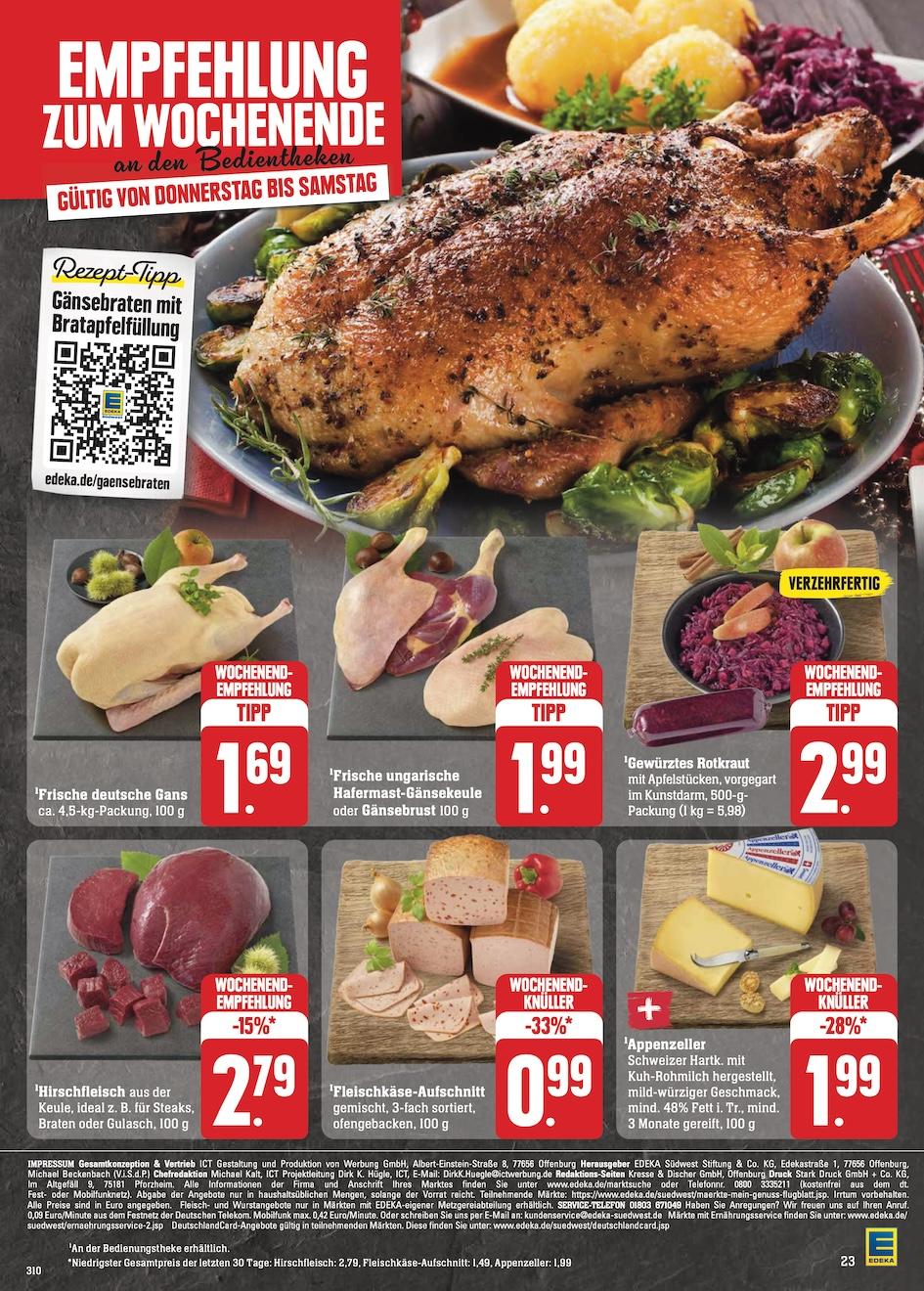 Edeka Prospekt ab Montag - Baden - Württemberg Seite 31