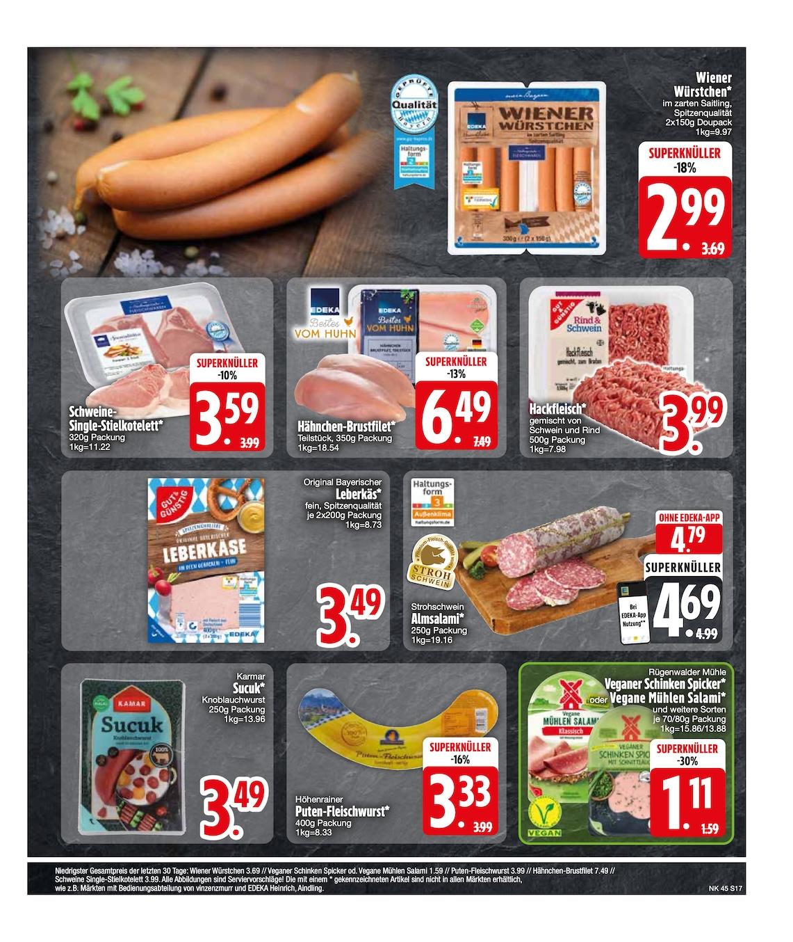 Edeka Prospekt ab Montag - Bayern Süd Seite 17