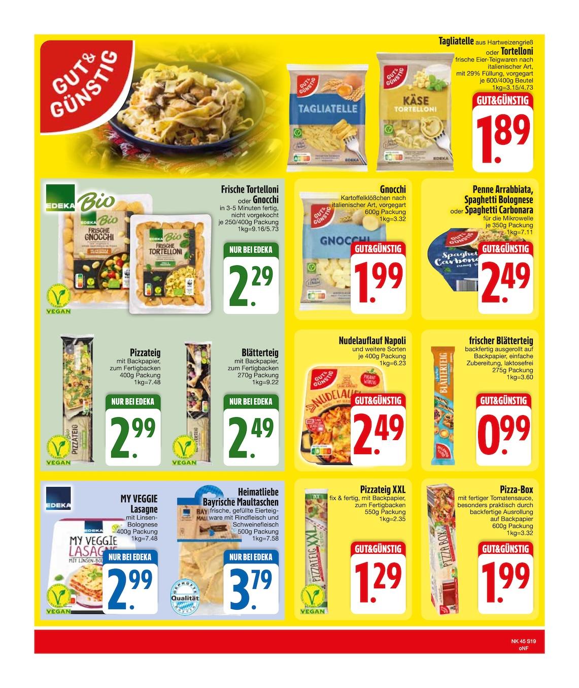 Edeka Prospekt ab Montag - Bayern Süd Seite 19