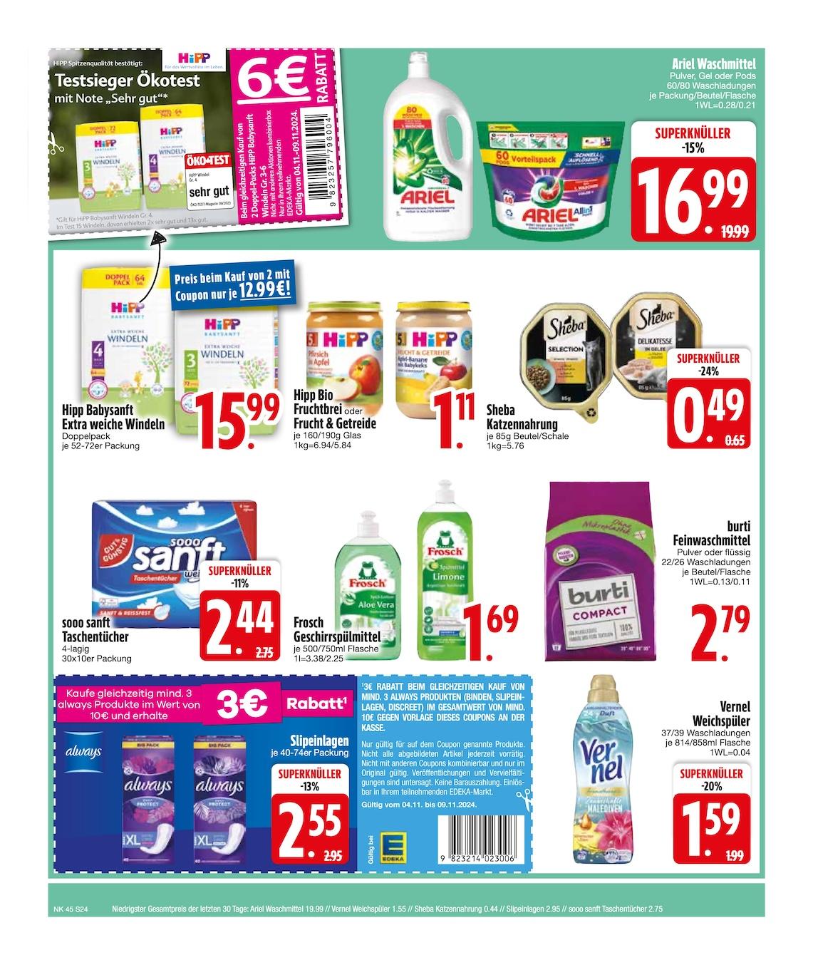 Edeka Prospekt ab Montag - Bayern Süd Seite 24