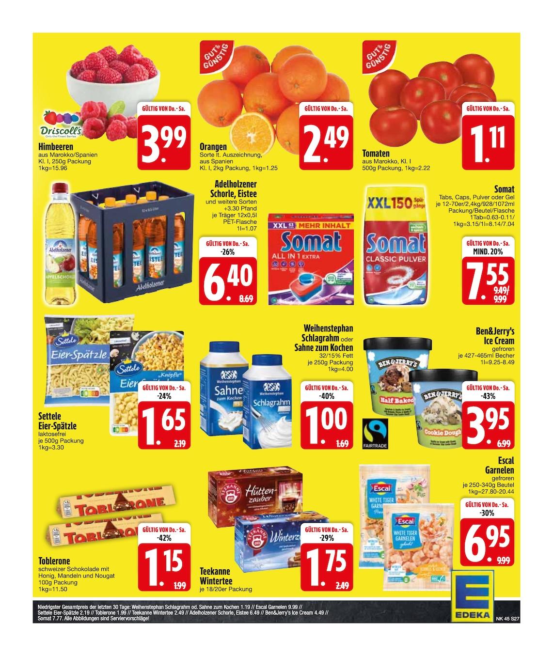 Edeka Prospekt ab Montag - Bayern Süd Seite 27