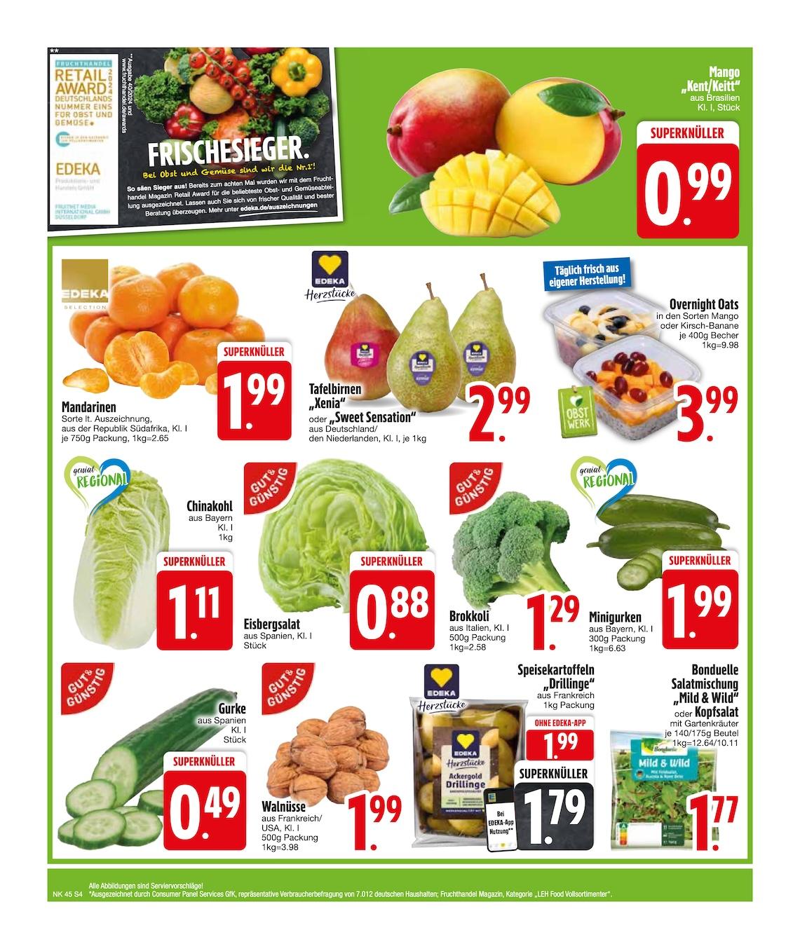 Edeka Prospekt ab Montag - Bayern Süd Seite 4