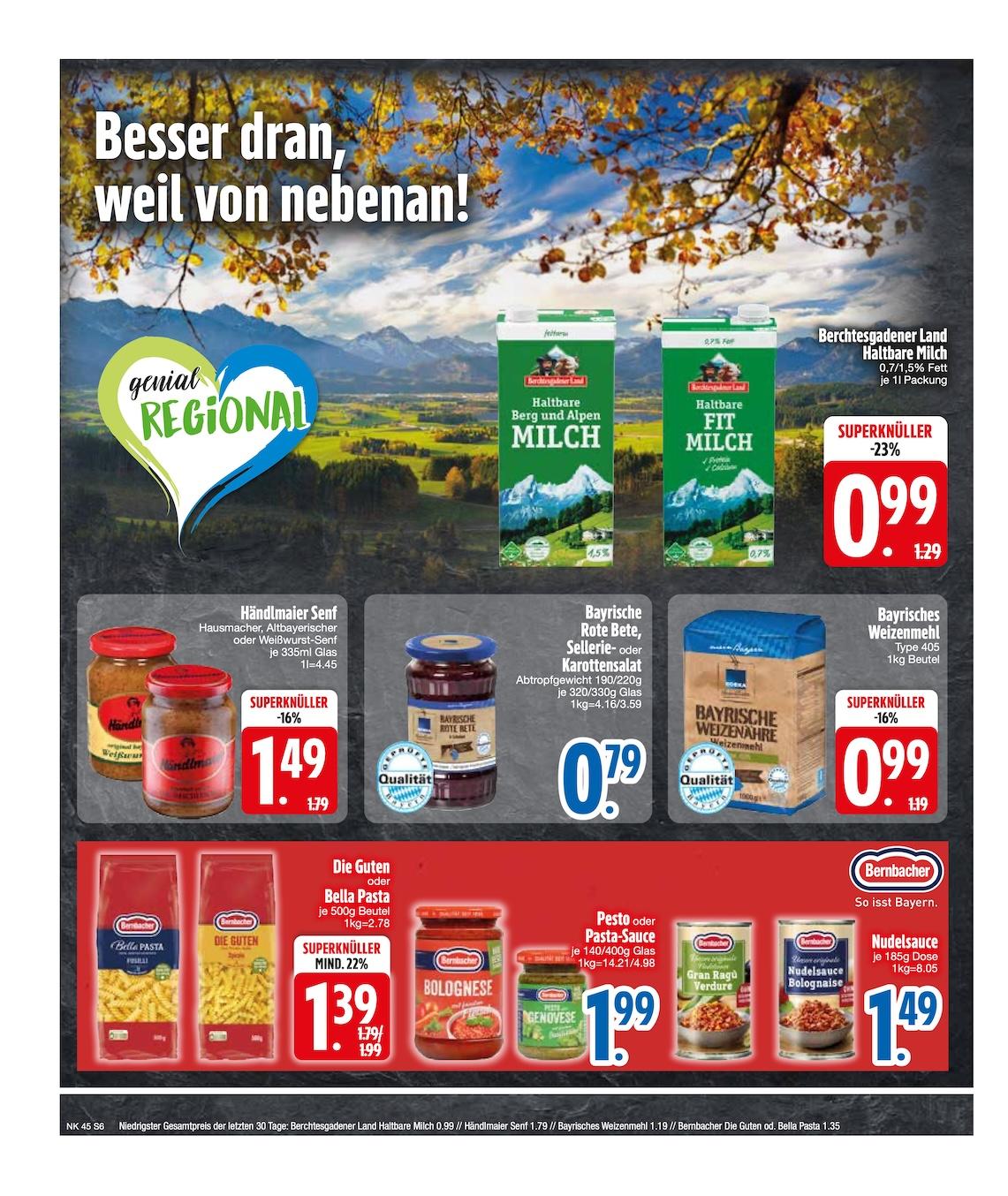 Edeka Prospekt ab Montag - Bayern Süd Seite 6