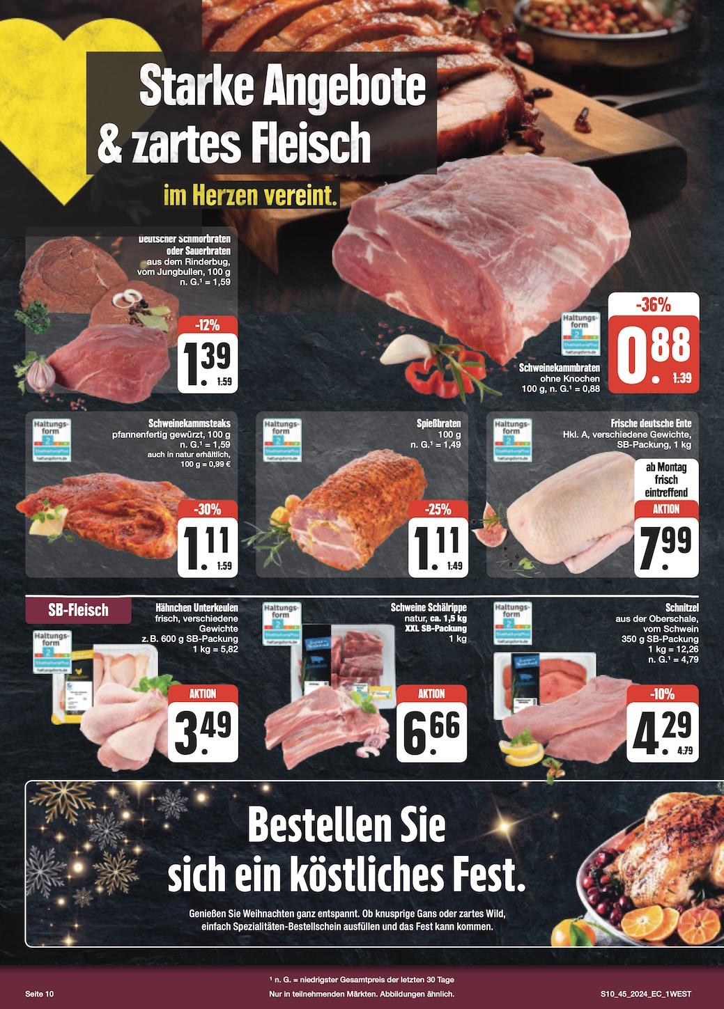 Edeka Prospekt ab Montag - Bayern Nord Seite 10