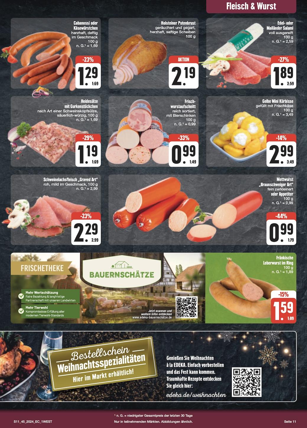 Edeka Prospekt ab Montag - Bayern Nord Seite 11