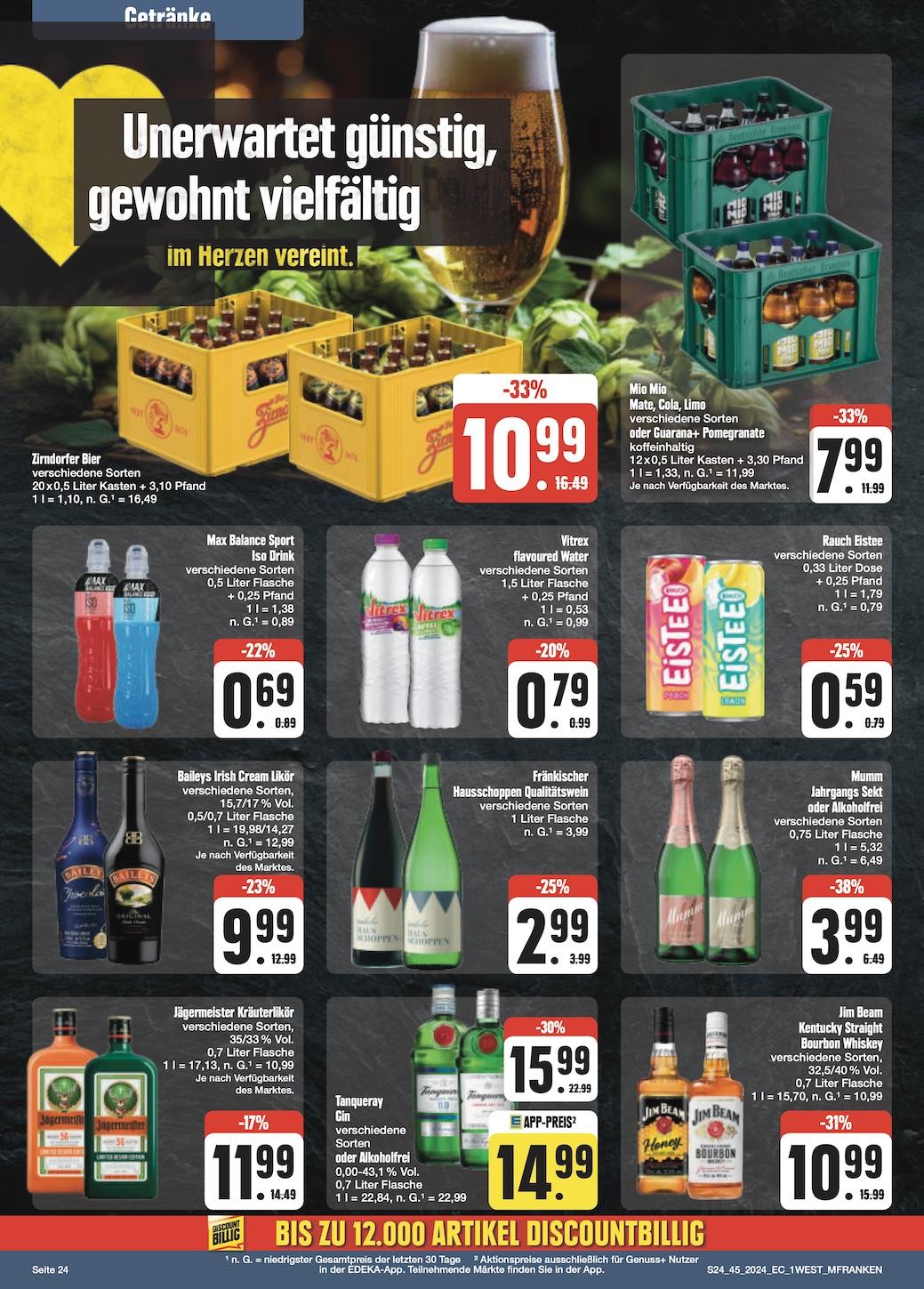 Edeka Prospekt ab Montag - Bayern Nord Seite 24