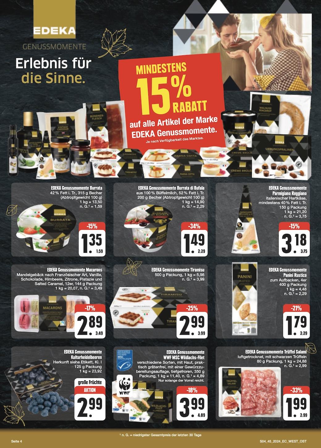 Edeka Prospekt ab Montag - Bayern Nord Seite 4