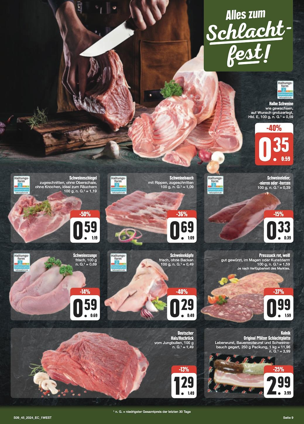 Edeka Prospekt ab Montag - Bayern Nord Seite 9