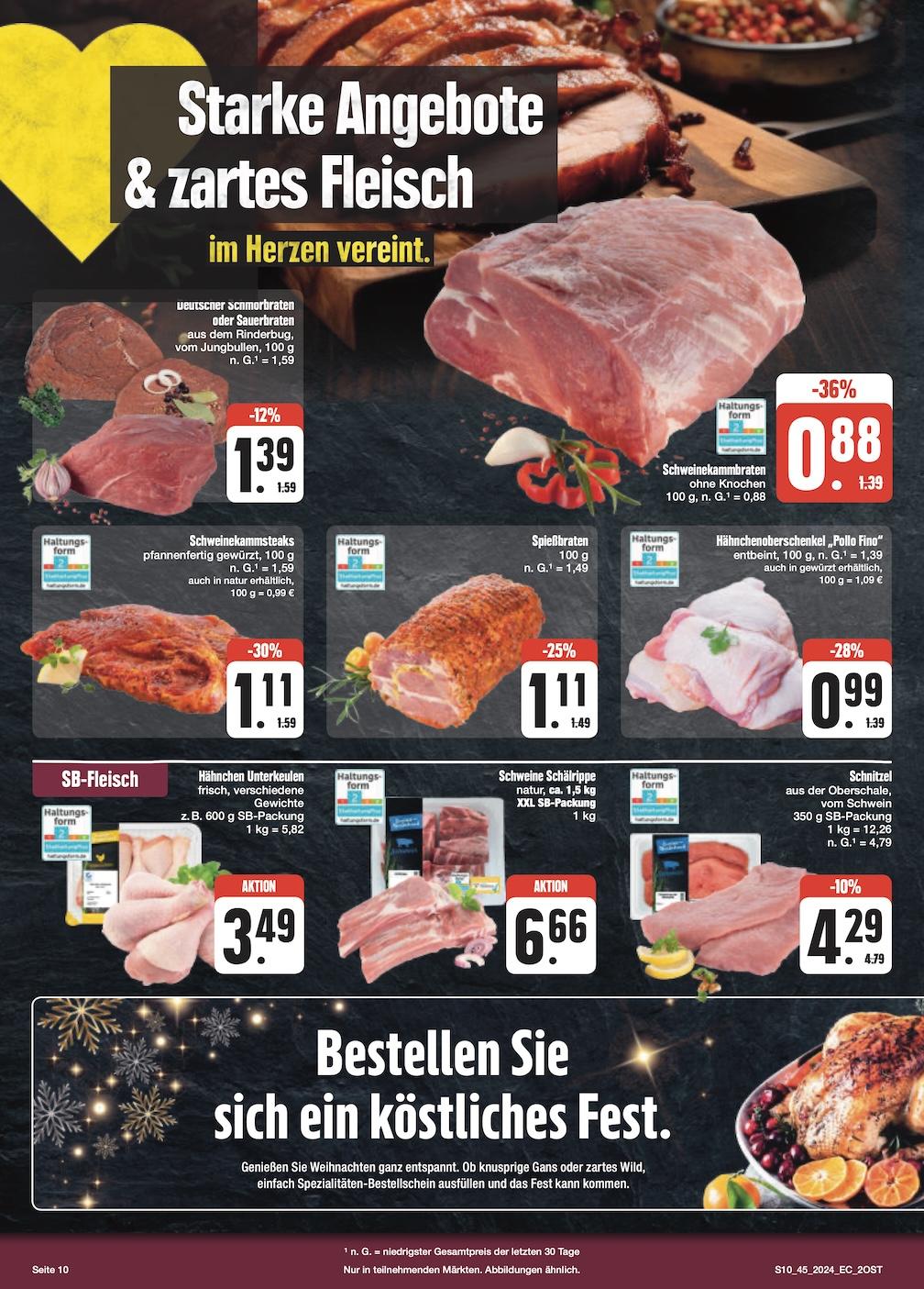 Edeka Prospekt ab Montag - Sachsen Seite 10