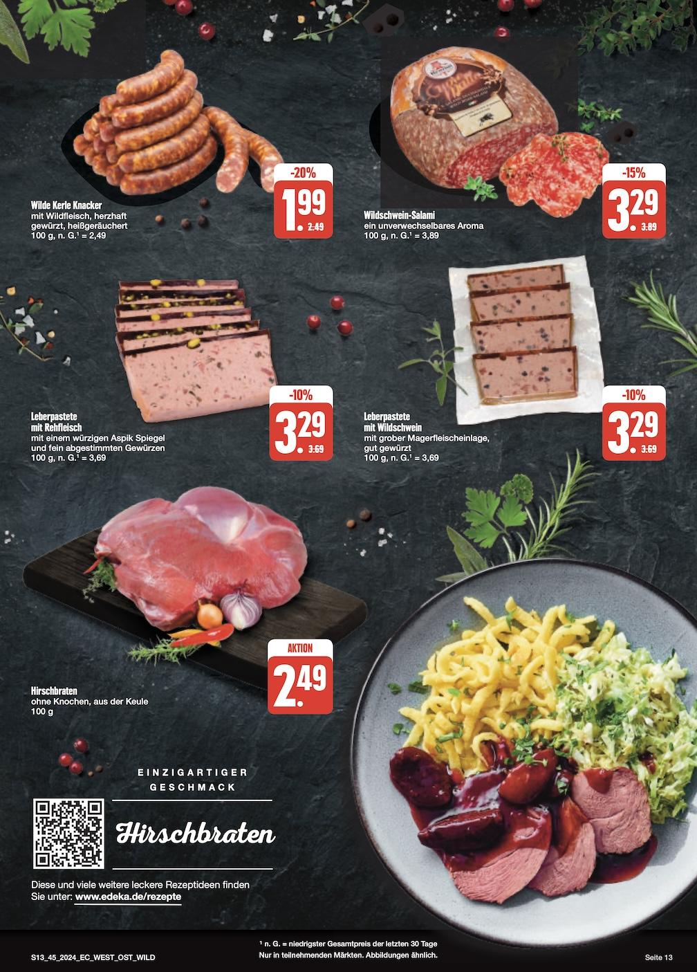 Edeka Prospekt ab Montag - Sachsen Seite 13