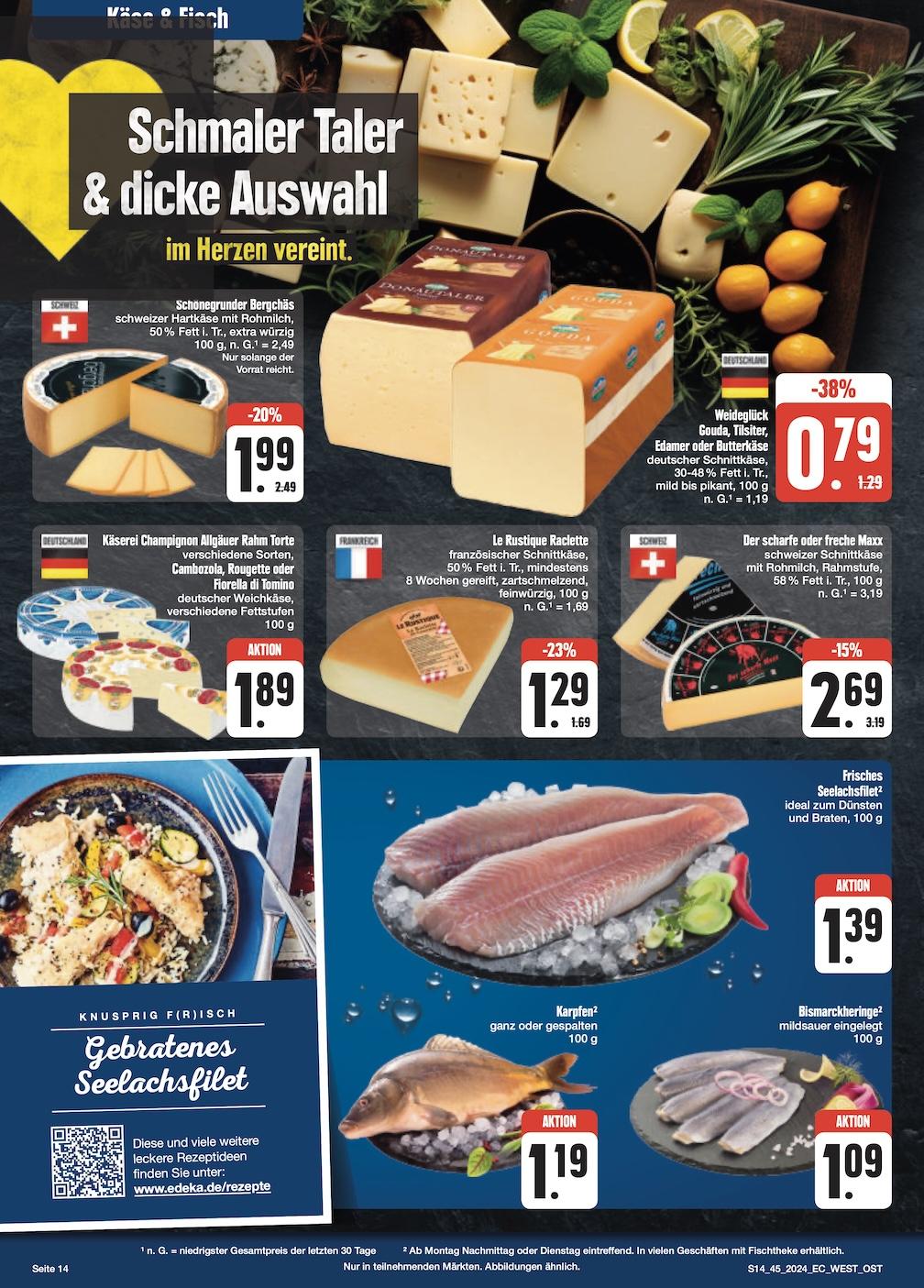 Edeka Prospekt ab Montag - Sachsen Seite 14