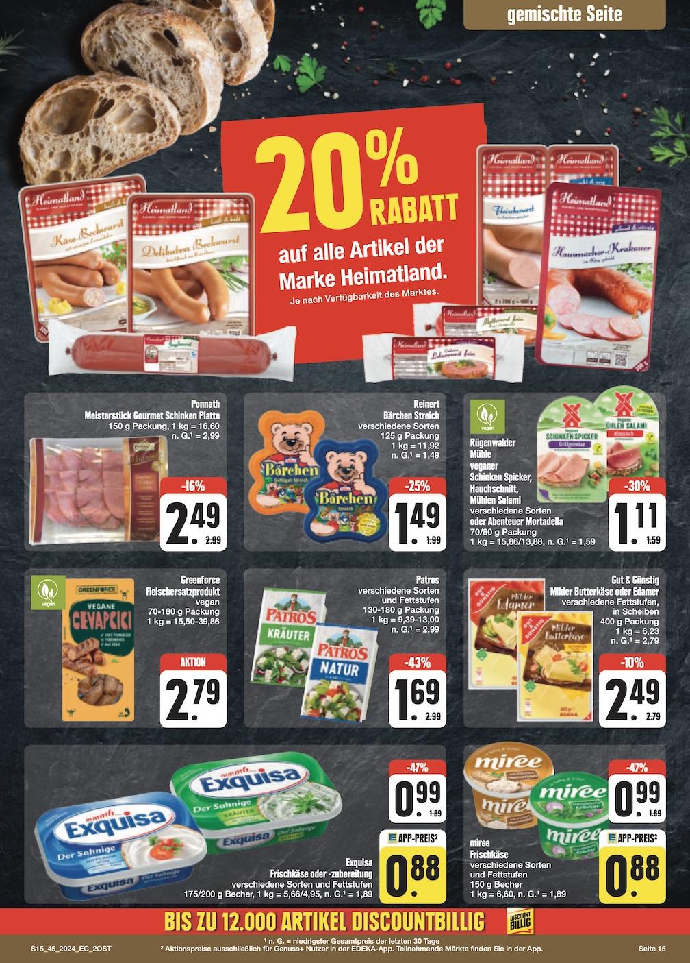 Edeka Prospekt ab Montag - Sachsen Seite 15