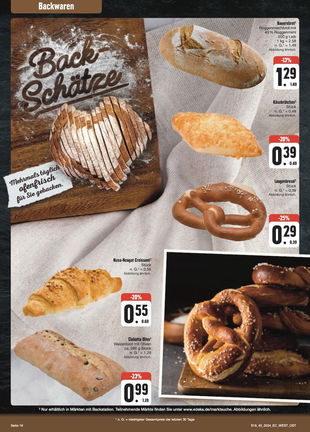 Edeka Prospekt ab Montag - Sachsen Seite 16