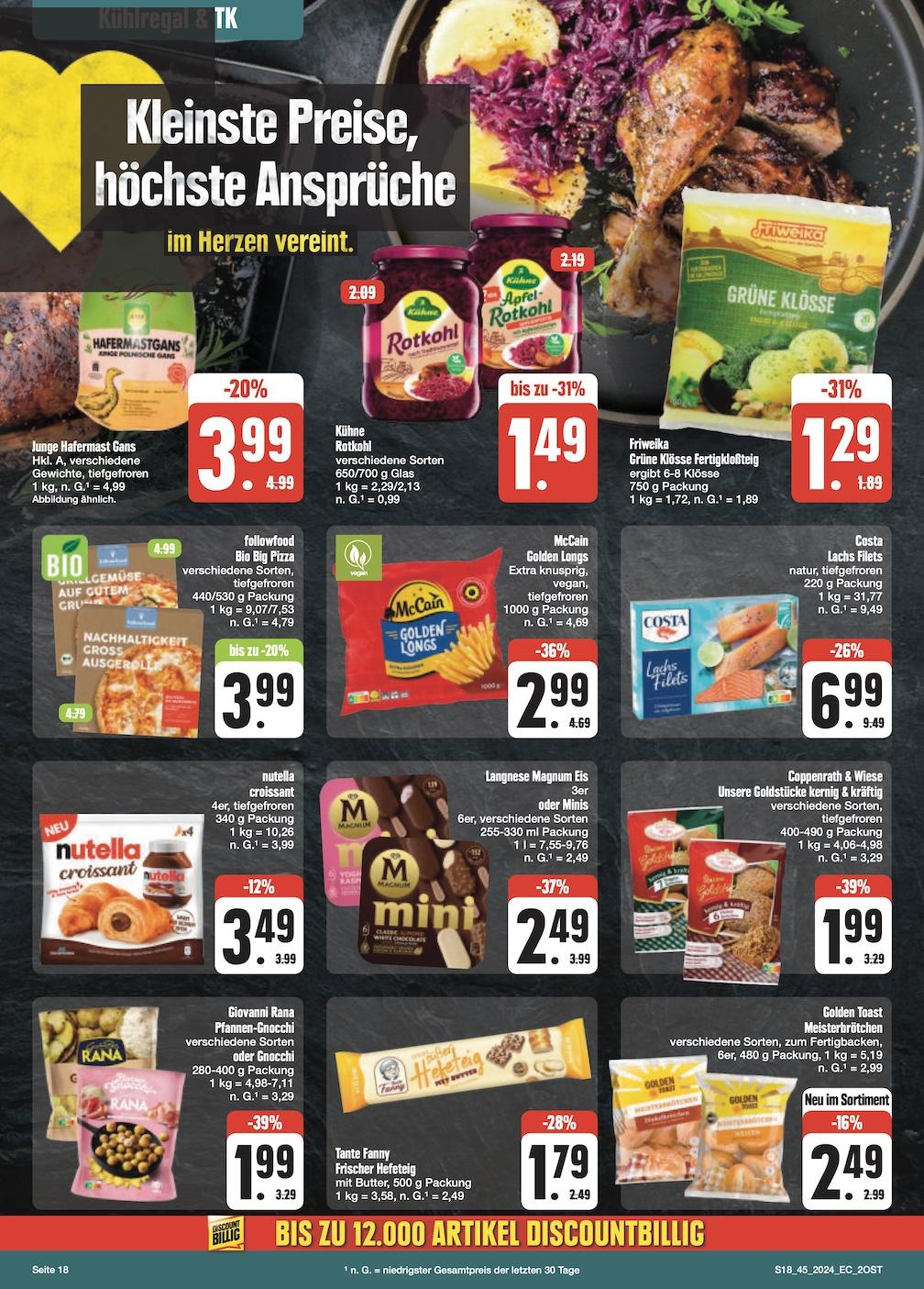 Edeka Prospekt ab Montag - Sachsen Seite 18