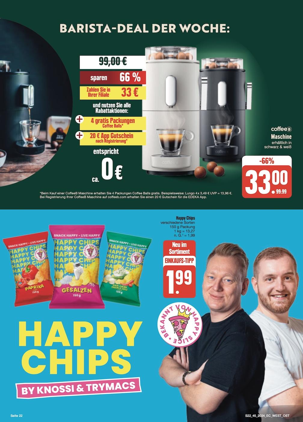 Edeka Prospekt ab Montag - Sachsen Seite 22