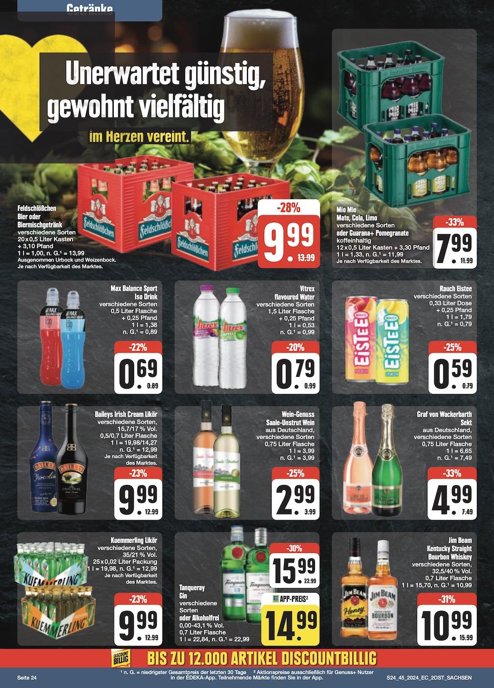 Edeka Prospekt ab Montag - Sachsen Seite 24
