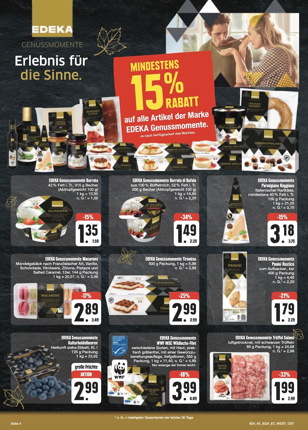 Edeka Prospekt ab Montag - Sachsen Seite 4