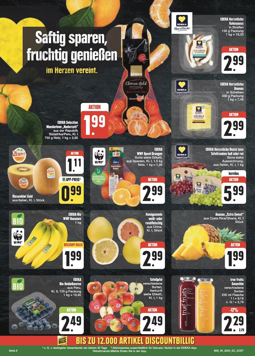 Edeka Prospekt ab Montag - Sachsen Seite 6