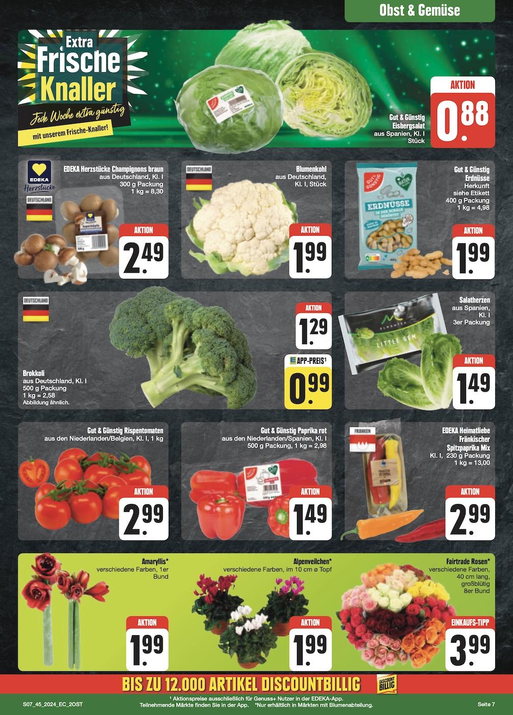 Edeka Prospekt ab Montag - Sachsen Seite 7