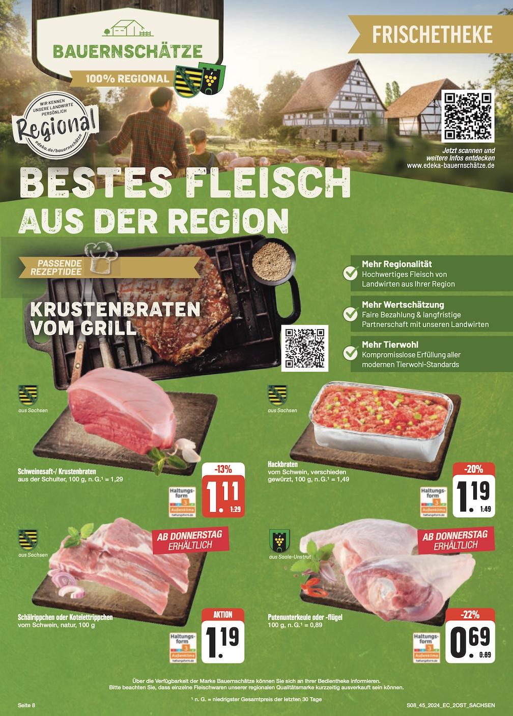 Edeka Prospekt ab Montag - Sachsen Seite 8