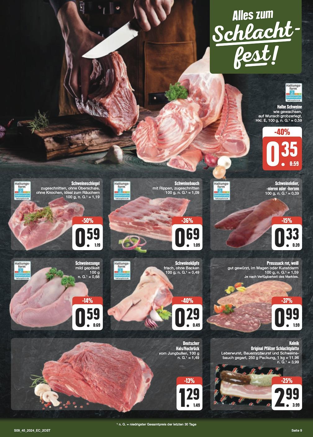 Edeka Prospekt ab Montag - Sachsen Seite 9