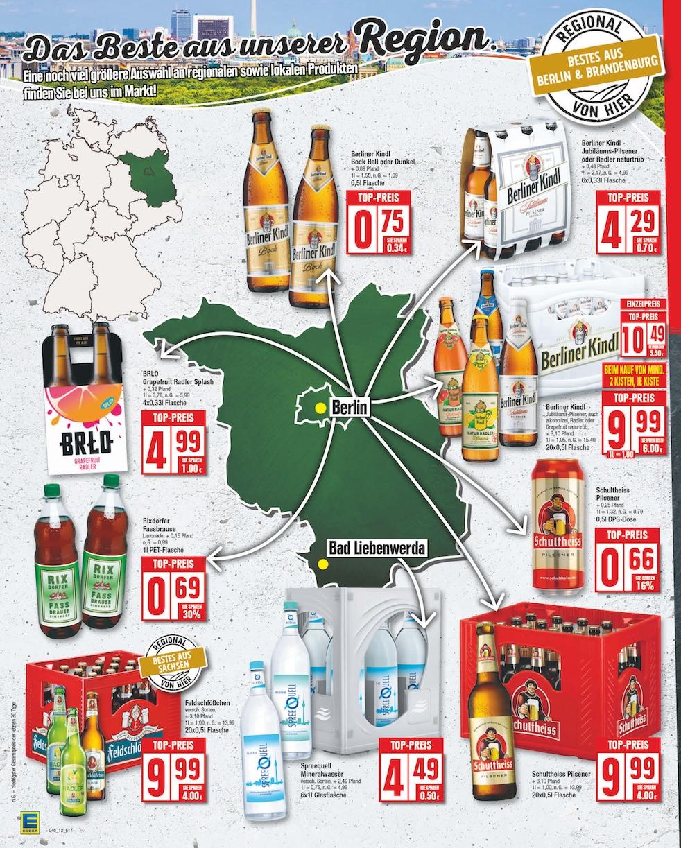 Edeka Prospekt ab Montag - Berlin Seite 12