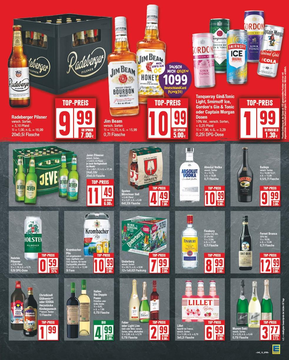 Edeka Prospekt ab Montag - Berlin Seite 13