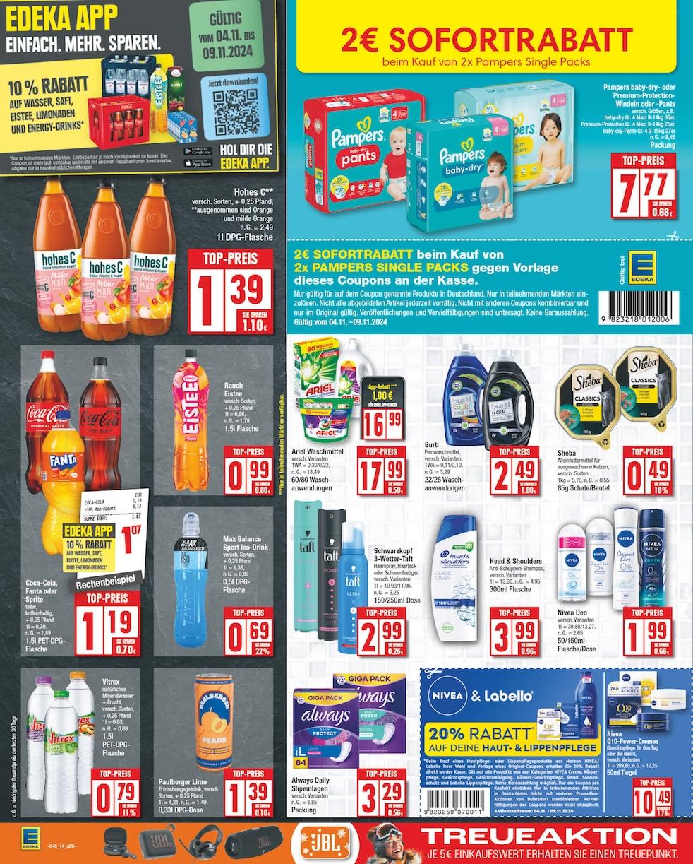 Edeka Prospekt ab Montag - Berlin Seite 14