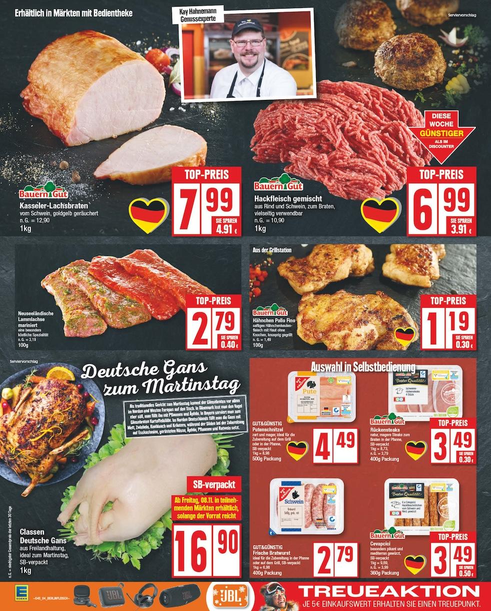Edeka Prospekt ab Montag - Berlin Seite 4