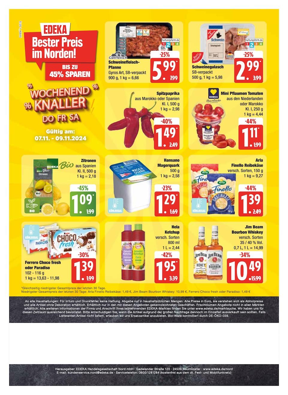 Edeka Prospekt ab Montag - Schleswig - Holstein Seite 20