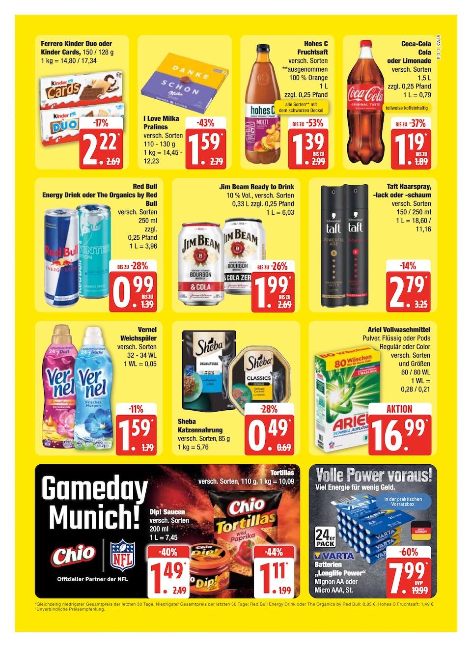 Edeka Prospekt ab Montag - Schleswig - Holstein Seite 3
