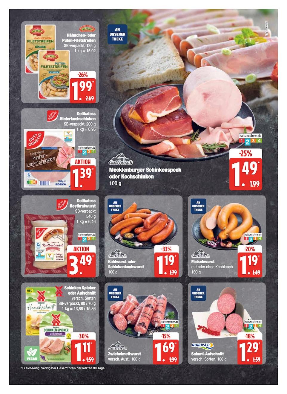 Edeka Prospekt ab Montag - Schleswig - Holstein Seite 9