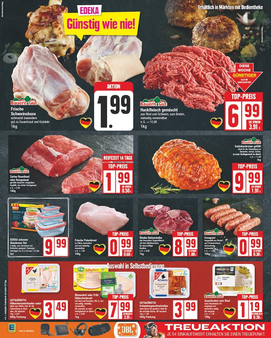 Edeka Prospekt ab Montag - Niedersachsen Seite 4