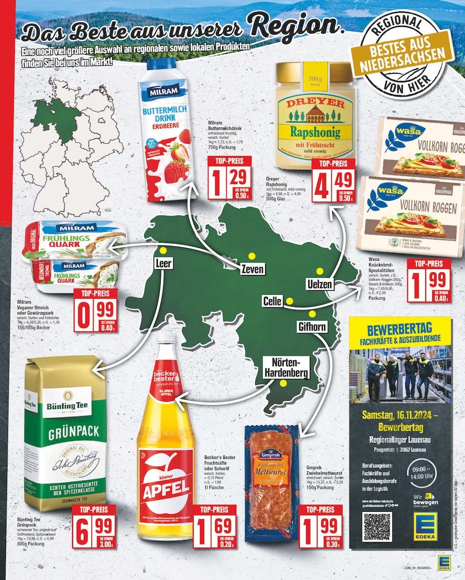 Edeka Prospekt ab Montag - Niedersachsen Seite 9