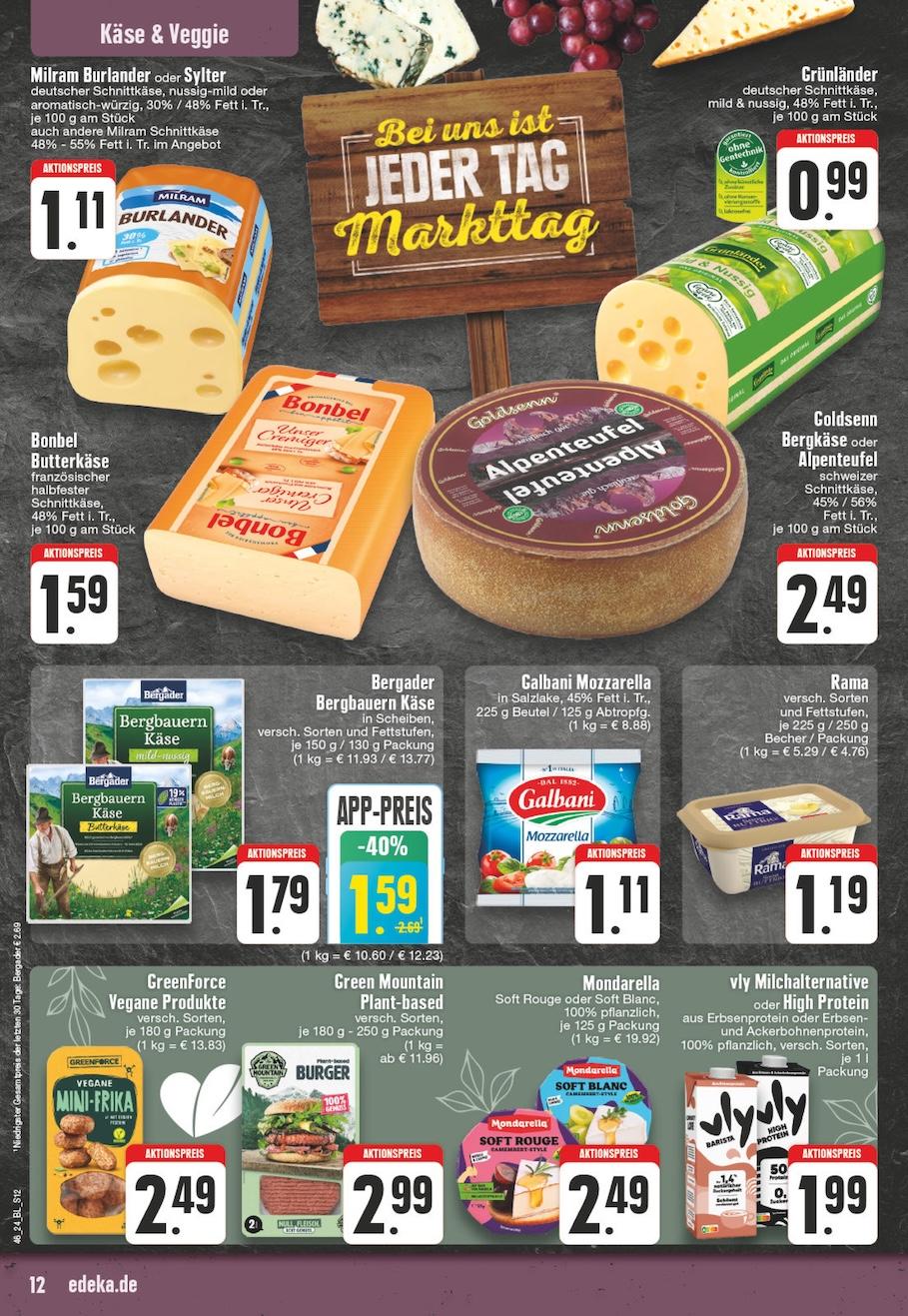 Edeka Prospekt ab Montag - Nordrhein - Westfalen Seite 12