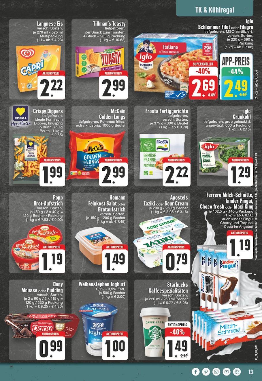 Edeka Prospekt ab Montag - Nordrhein - Westfalen Seite 13