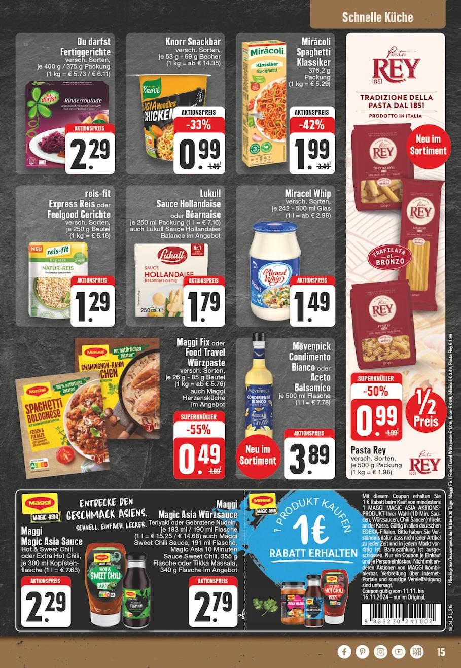 Edeka Prospekt ab Montag - Nordrhein - Westfalen Seite 15
