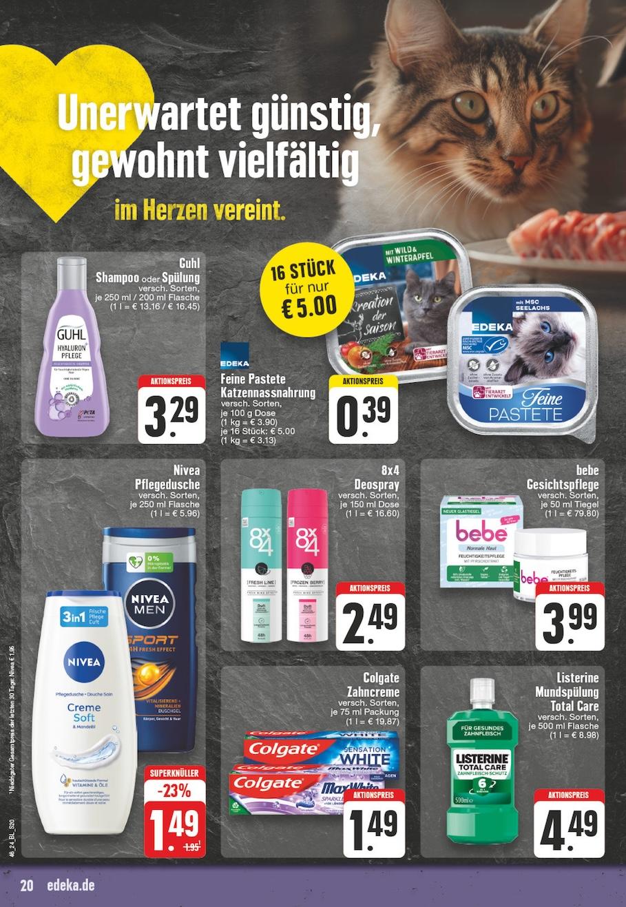 Edeka Prospekt ab Montag - Nordrhein - Westfalen Seite 20
