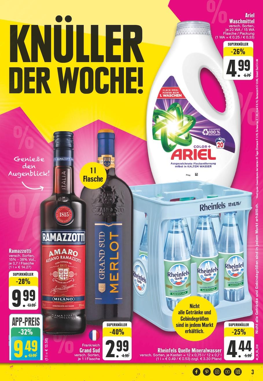 Edeka Prospekt ab Montag - Nordrhein - Westfalen Seite 3