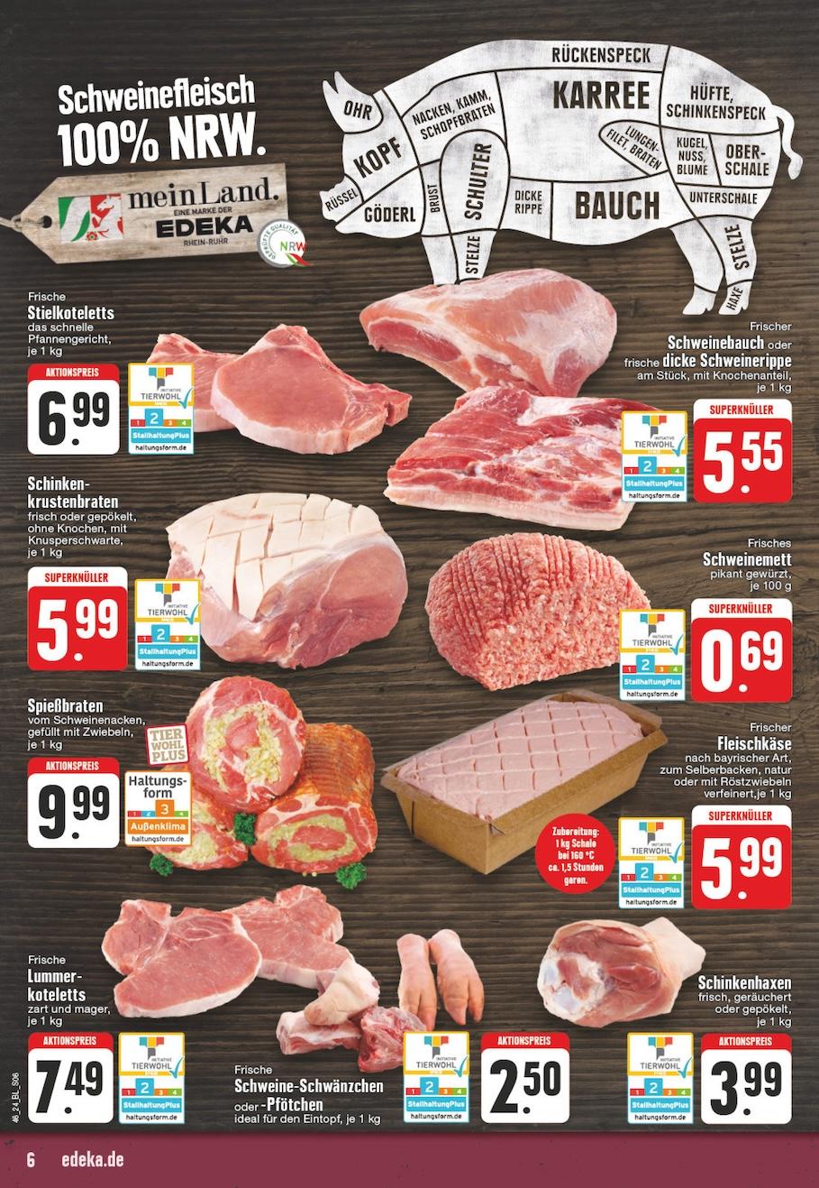 Edeka Prospekt ab Montag - Nordrhein - Westfalen Seite 6